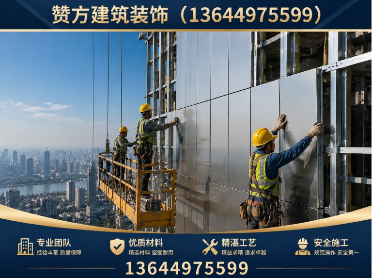 新民市铝单板安装展示图